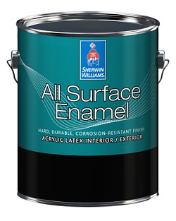 enamel surface latex sherwin paint williams exterior base contractors metal sw